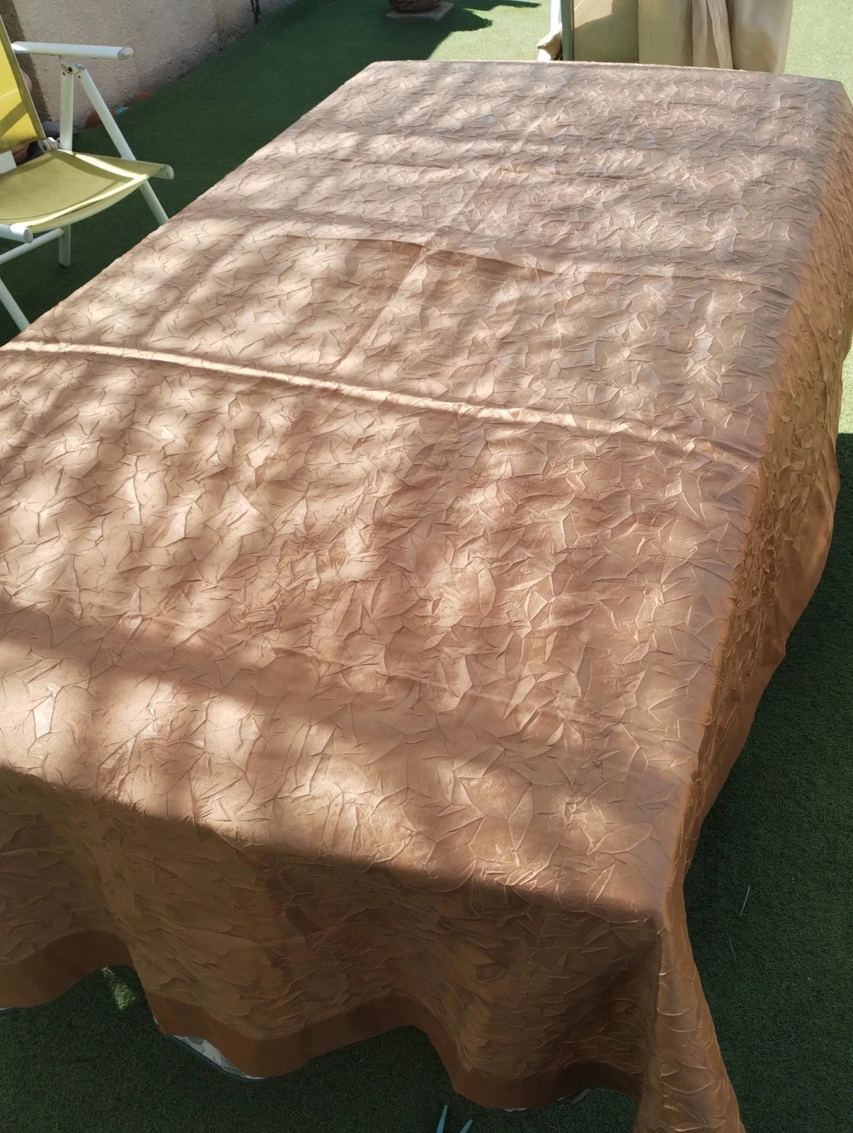 Dikke gouden tafelkleed 250*150cm – photo 6